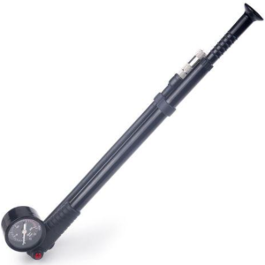 High-Pressure Shock and Fork Pump with Analog Dial Gauge (300 PSI / 20 Bar)