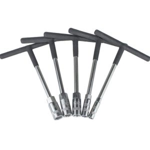 5PC T Handle Socket Wrench Set 8 10 12 13 14MM