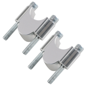 Handle Bar Risers - Silver 22 MM