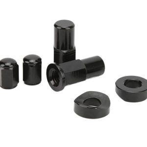 Dirt Bike Rim Lock Nut Kit Black