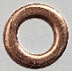 Crush Washer 8mm Copper 25 Per Bag