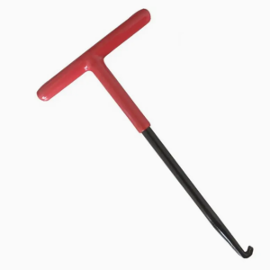 Motorcycle T handle Exhaust Spring Puller Hook 15cm  Red