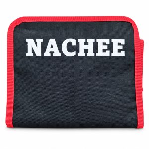 NACHEE NC-6206D motorcycle roadside tool kit closed pouch on a white background