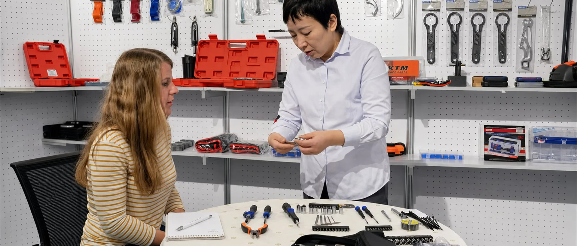 Customized motorcycle tool kit solution with professional tools for OEM projects