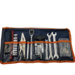 NACHEE NC-0636 31-piece BMW motorcycle roadside tool set open view