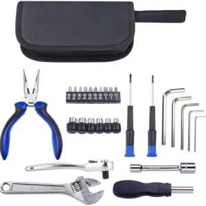 NACHEE NC-5801A motorcycle tool kit and zippered pouch
