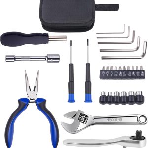 NACHEE NC-5801A 29-piece compact motorcycle tool kit