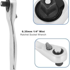 NACHEE NC-5801A quarter-inch mini ratchet detail