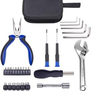 NACHEE NC-5801A under-seat tool pouch and tool selection