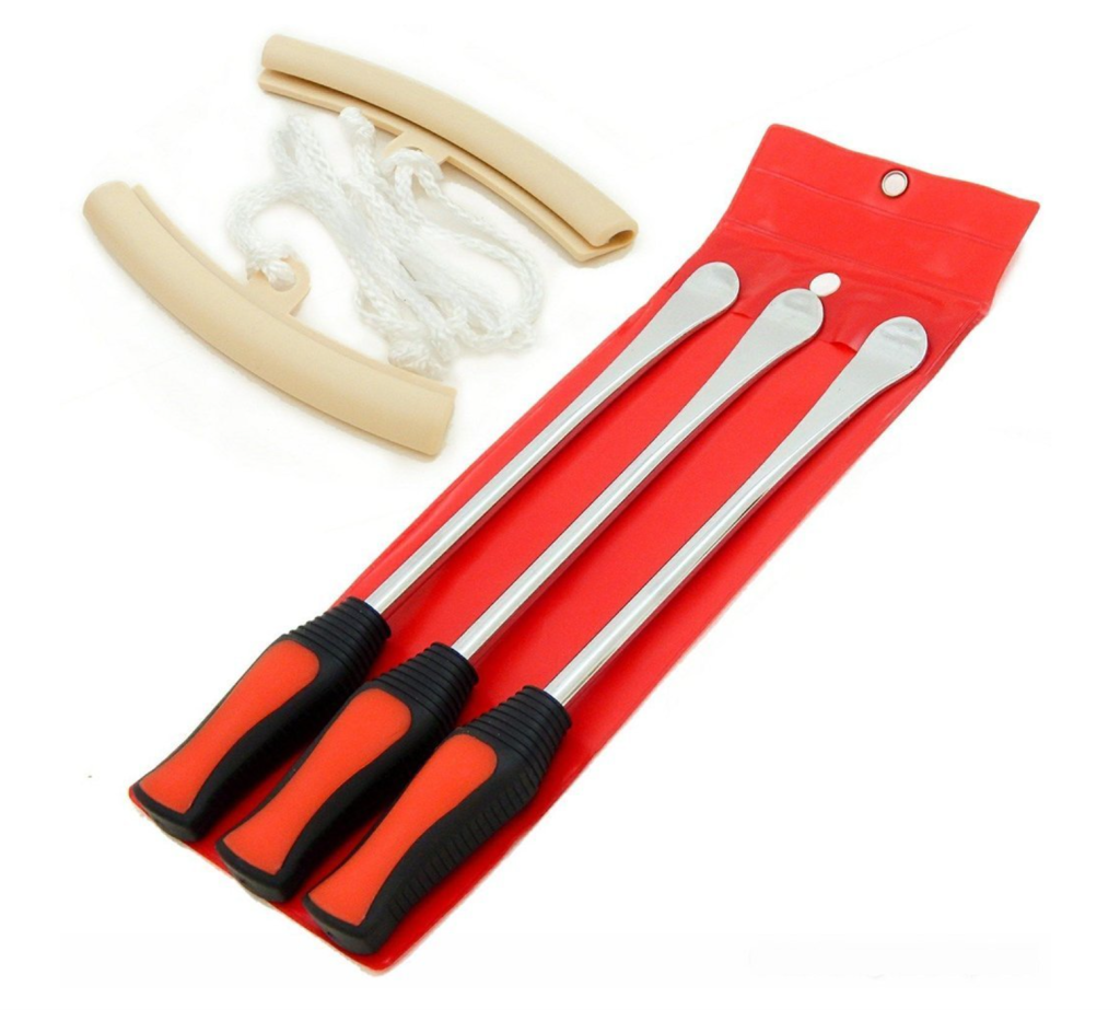 NACHEE NC-6032B motorcycle tire spoon and rim protector set