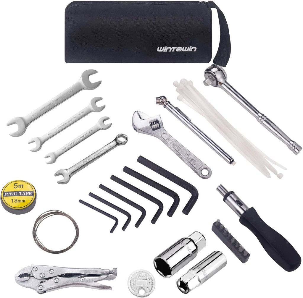 NACHEE NC-6206 39-piece compact motorcycle repair tool kit for Harley-Davidson