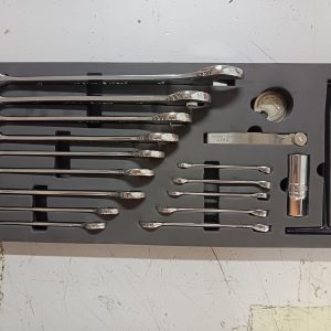 NACHEE NC-6328 motorcycle tool chest combination wrench tray
