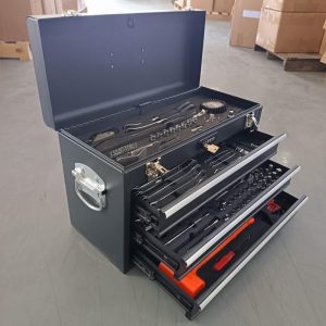 NACHEE NC-6328 128-piece three-drawer motorcycle tool chest